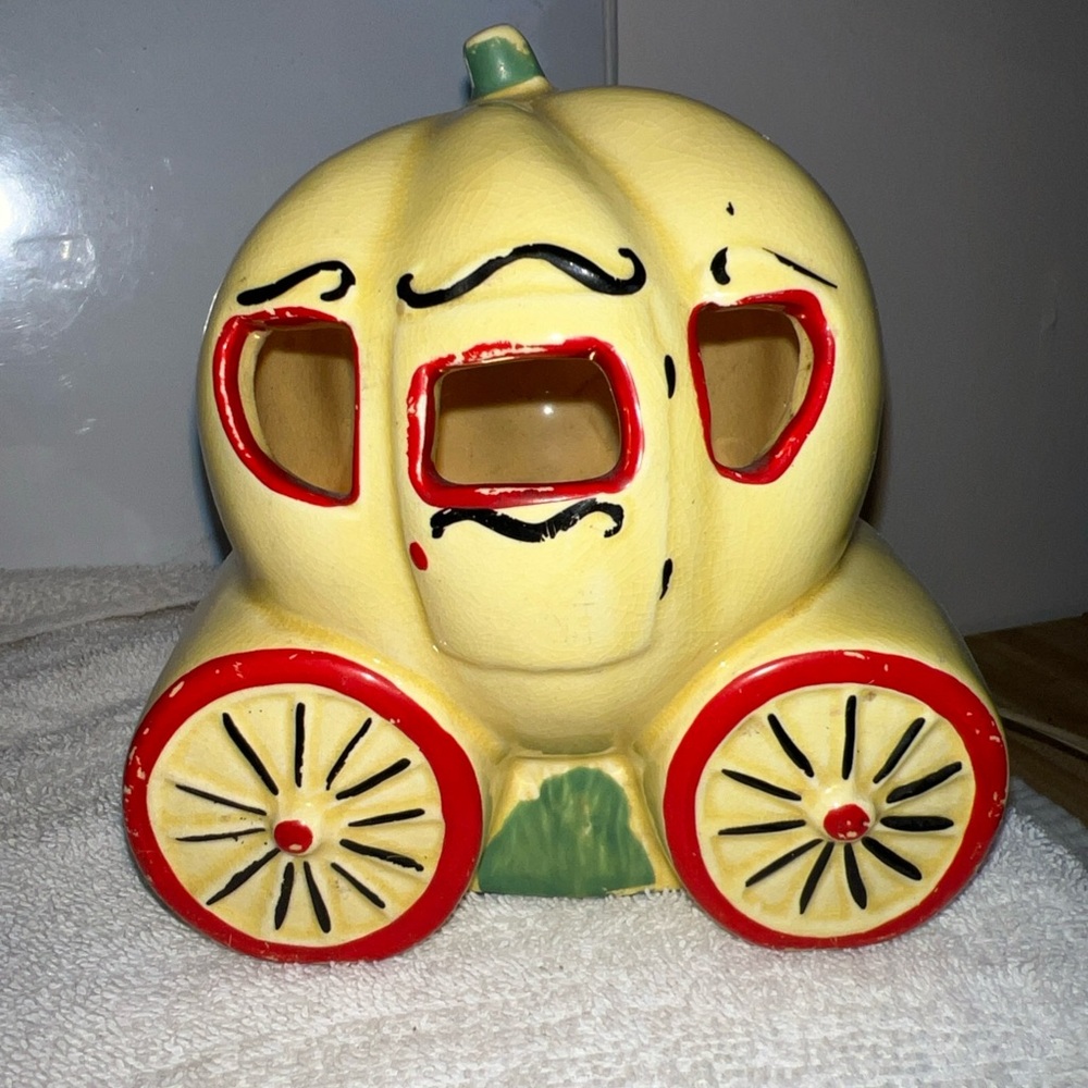 Vintage Cinderella Pumpkin Carriage Lamp